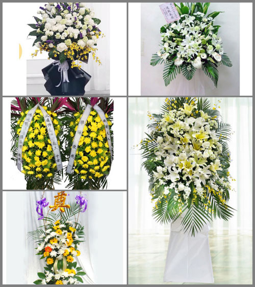 福建漳州漳浦县古雷镇港口村白事花篮预定